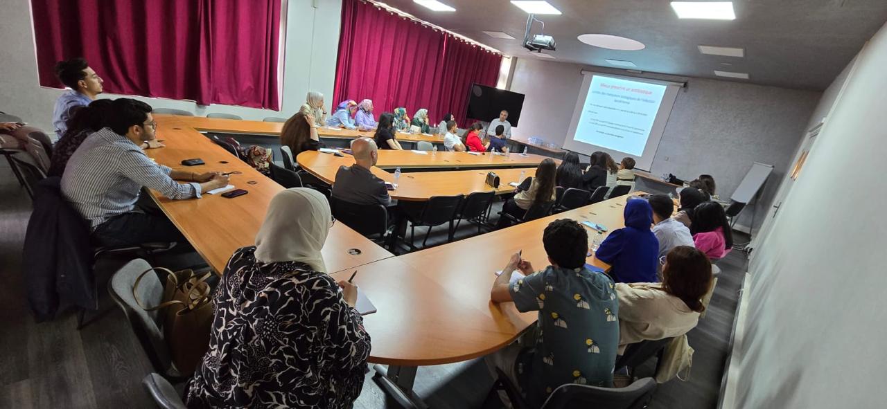 Session de l’atelier antibiothérapie hospitalière