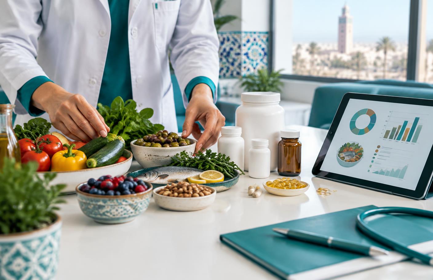 Approche équilibrée de la nutrition et de la supplémentation