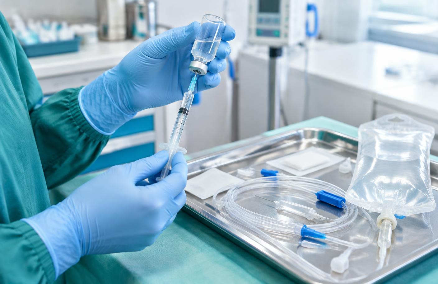 Préparation sécurisée d’un médicament injectable